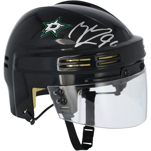 Mikko Rantanen Signed Dallas Stars Black Mini Helmet | Authenticated