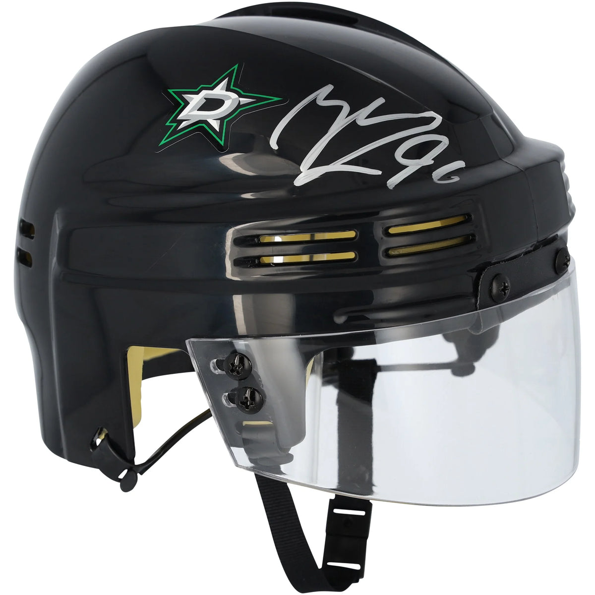 Mikko Rantanen Signed Dallas Stars Black Mini Helmet | Authenticated