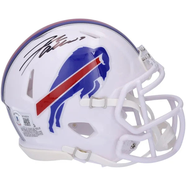 Josh Allen Signed Riddell Speed Mini Helmet | Buffalo Bills