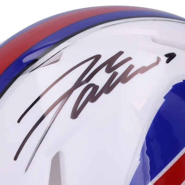 Josh Allen Signed Riddell Speed Mini Helmet | Buffalo Bills