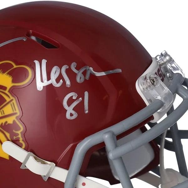 Marcus Allen Signed Riddell Speed Mini Helmet | Heisman 81 Inscription