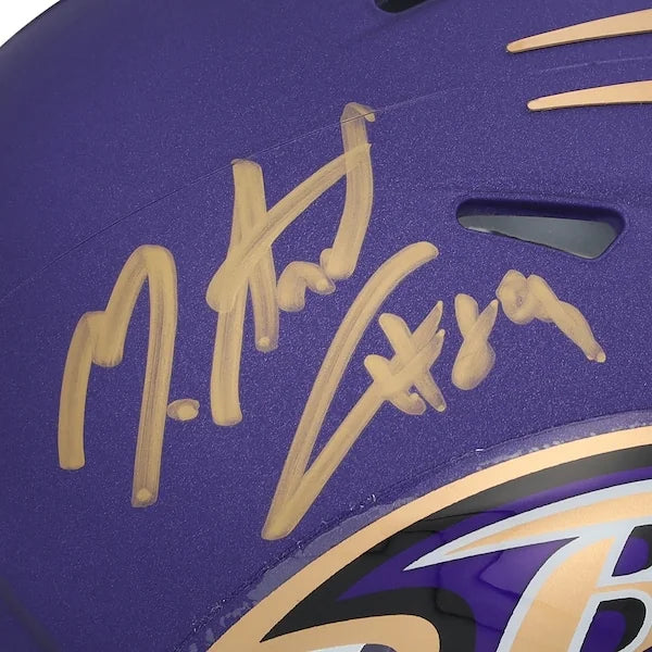 Mark Andrews Signed Ravens 2026 Purple Mini Helmet | Authenticated