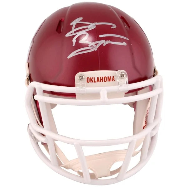 Brian Bosworth Signed Oklahoma Sooners Mini Helmet | Authenticated