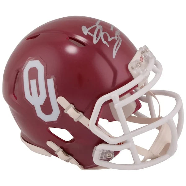 Brian Bosworth Signed Oklahoma Sooners Mini Helmet | Authenticated