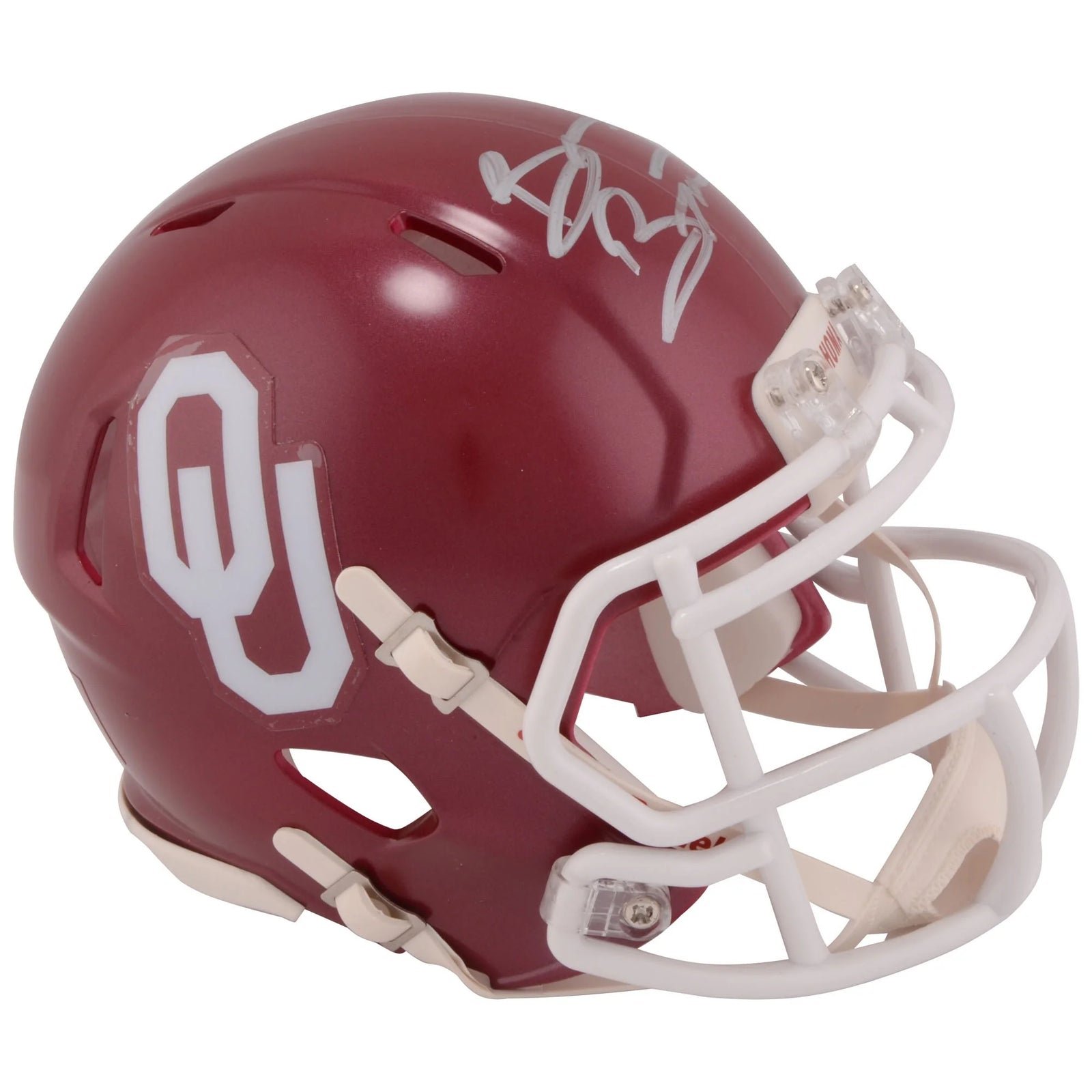 Brian Bosworth Signed Oklahoma Sooners Mini Helmet | Authenticated