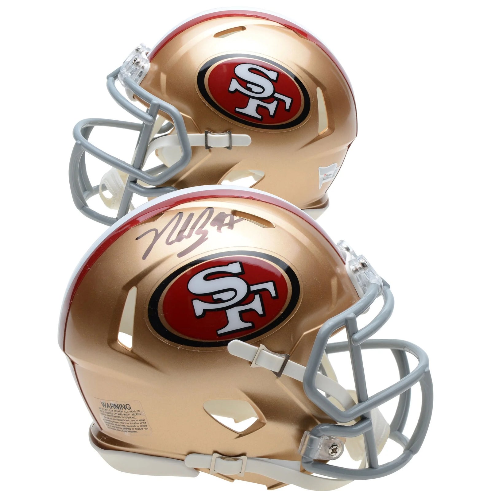 Nick Bosa Signed 49ers Riddell Speed Mini Helmet | Authenticated