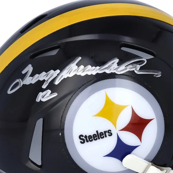 Terry Bradshaw Signed Riddell Mini Helmet | Pittsburgh Steelers