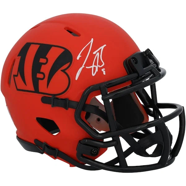 Joe Burrow Signed Bengals Riddell Rave Speed Mini Helmet | Authenticated