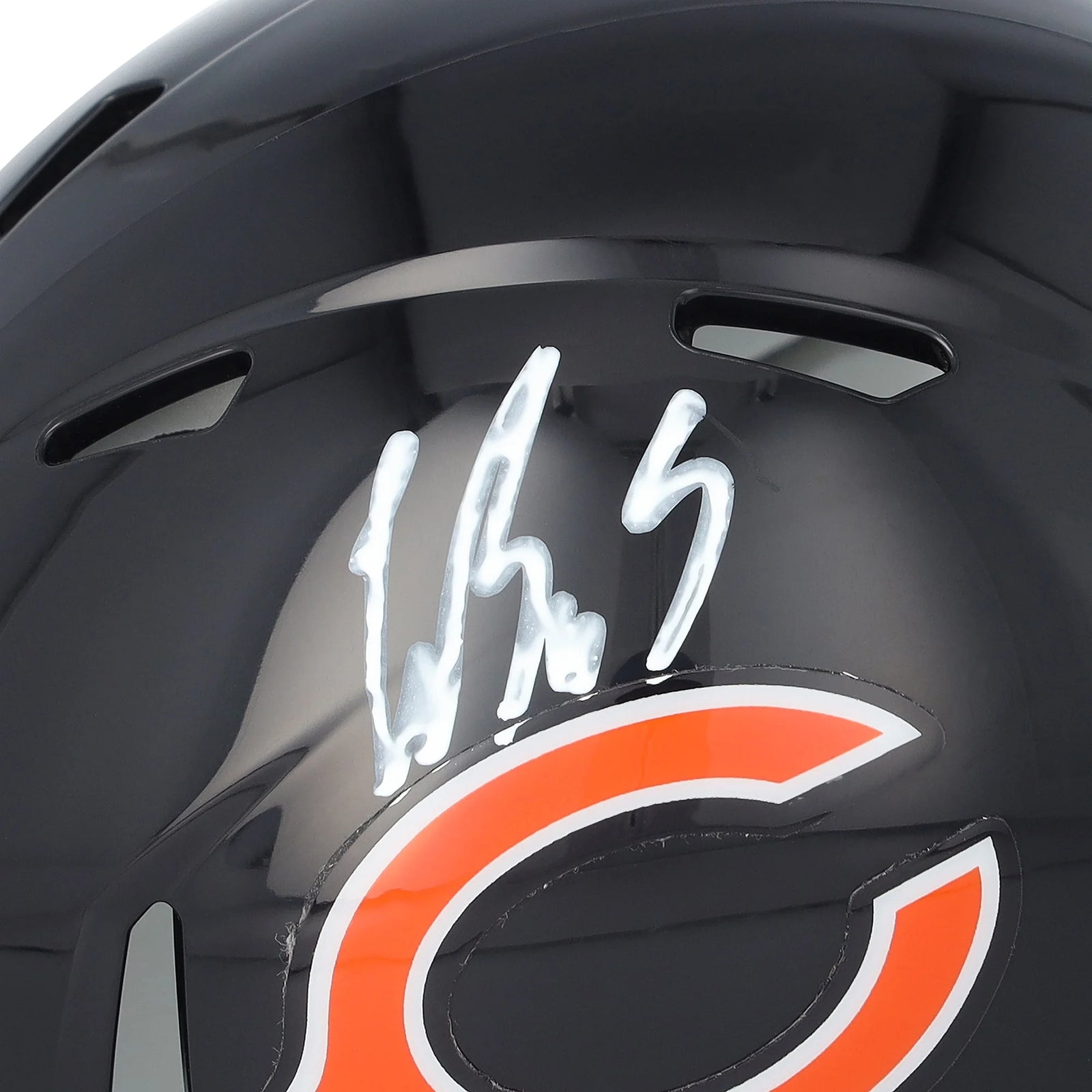 Luther Burden III Signed Riddell Speed Mini Helmet | Chicago Bears