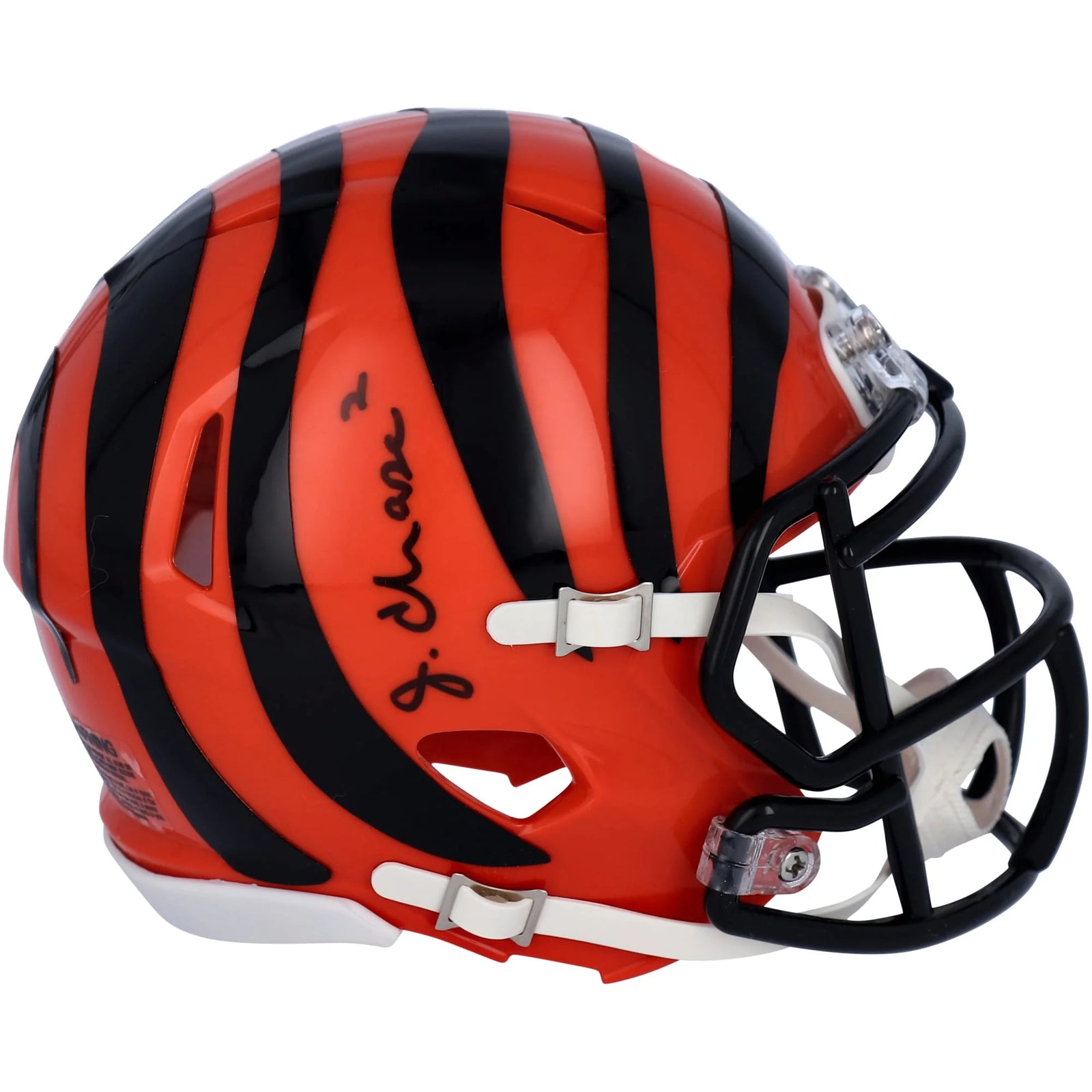Ja'Marr Chase Signed Riddell Speed Mini Helmet | Cincinnati Bengals