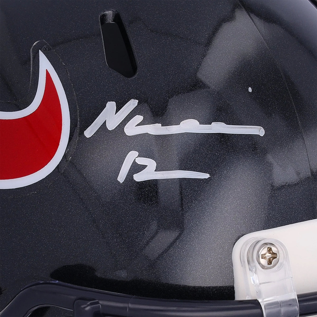 Nico Collins Signed Houston Texans Mini Helmet | Riddell Speed | WMHLTCO0118