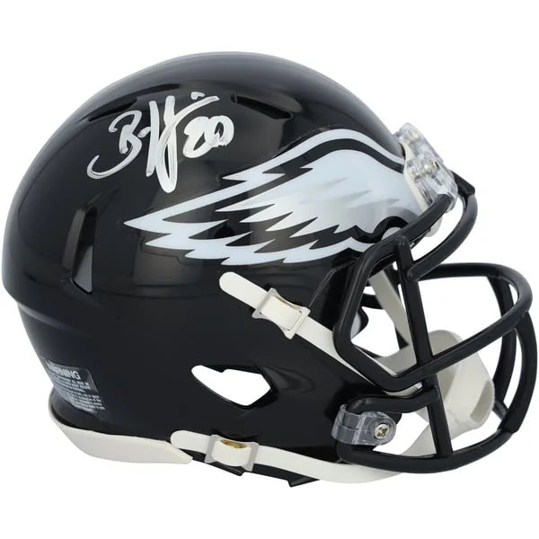 Brian Dawkins Signed Philadelphia Eagles 2002 Alternate Mini Helmet | WMHLTDA0113