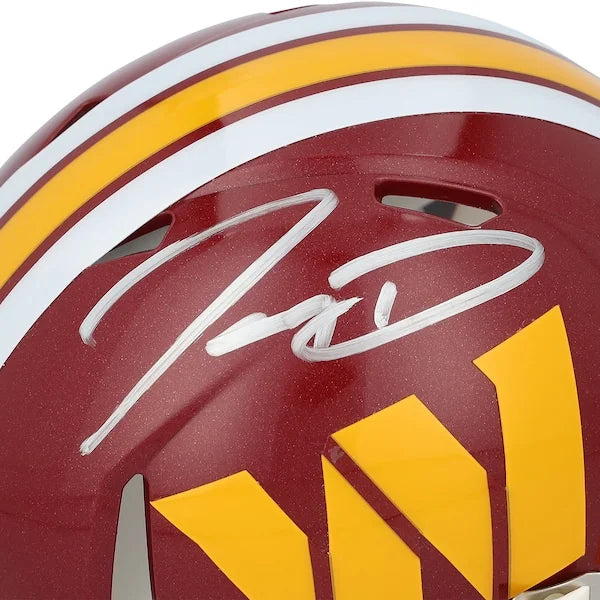 Jayden Daniels Signed Washington Commanders Mini Helmet | 2026 Riddell Speed