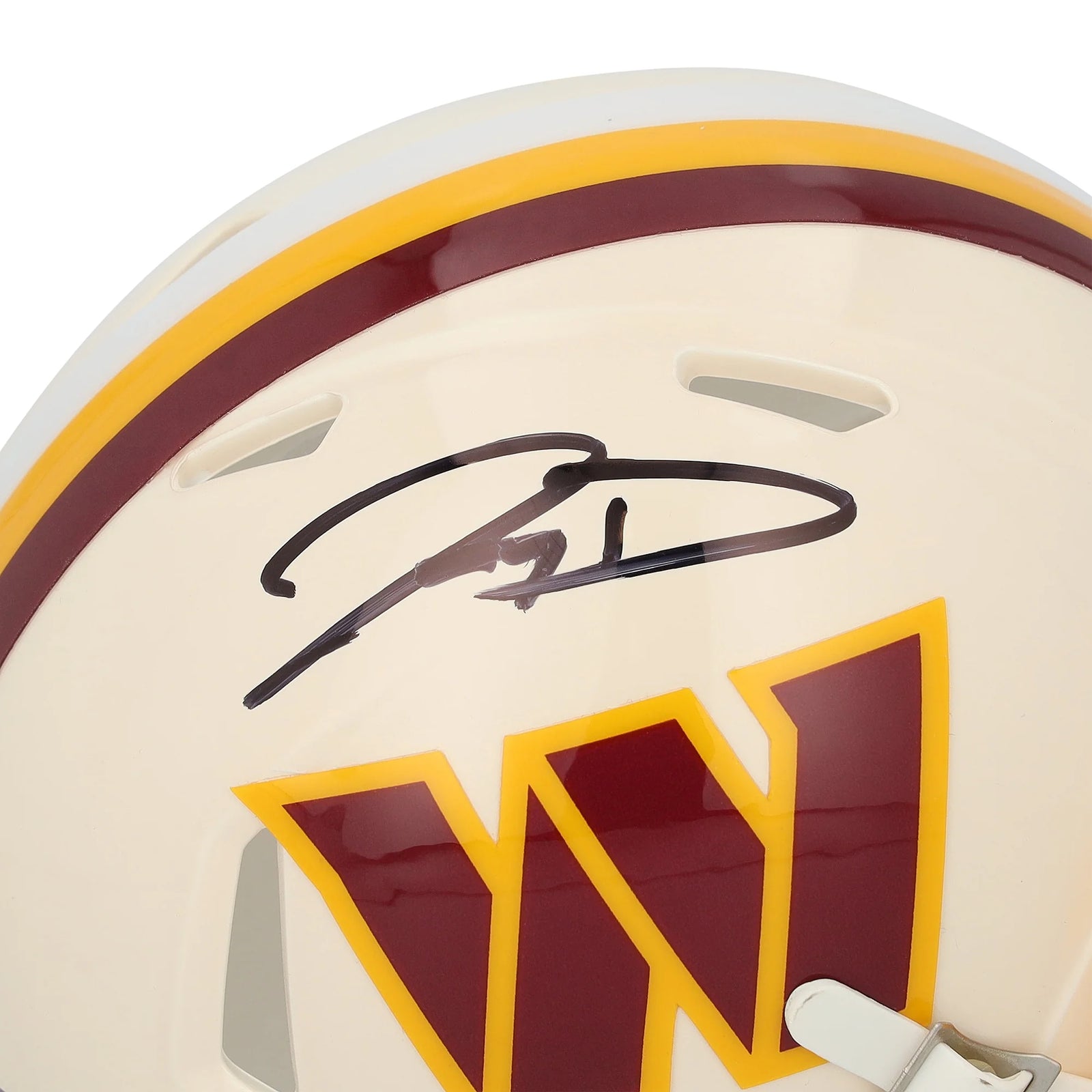 Jayden Daniels Signed Washington Commanders Mini Helmet | Riddell Retro Speed