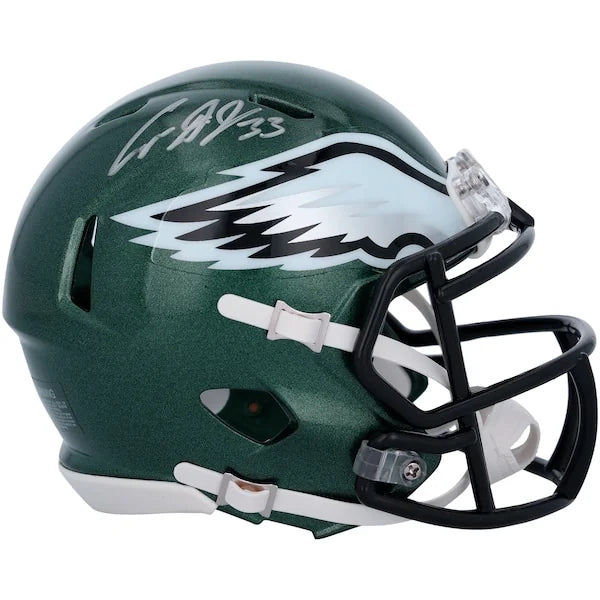 Cooper DeJean Signed Philadelphia Eagles Riddell Speed Mini Helmet | Authenticated