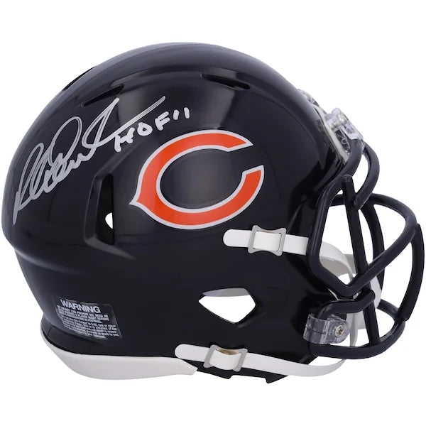 Richard Dent Signed Chicago Bears Mini Helmet | HOF 11 Inscription