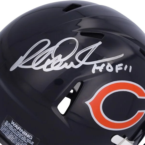Richard Dent Signed Chicago Bears Mini Helmet | HOF 11 Inscription
