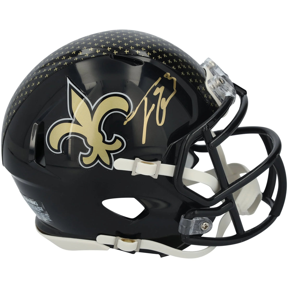 Travis Etienne Jr Signed Saints Mini Helmet | 2022 Alternate | WMHLTET0006