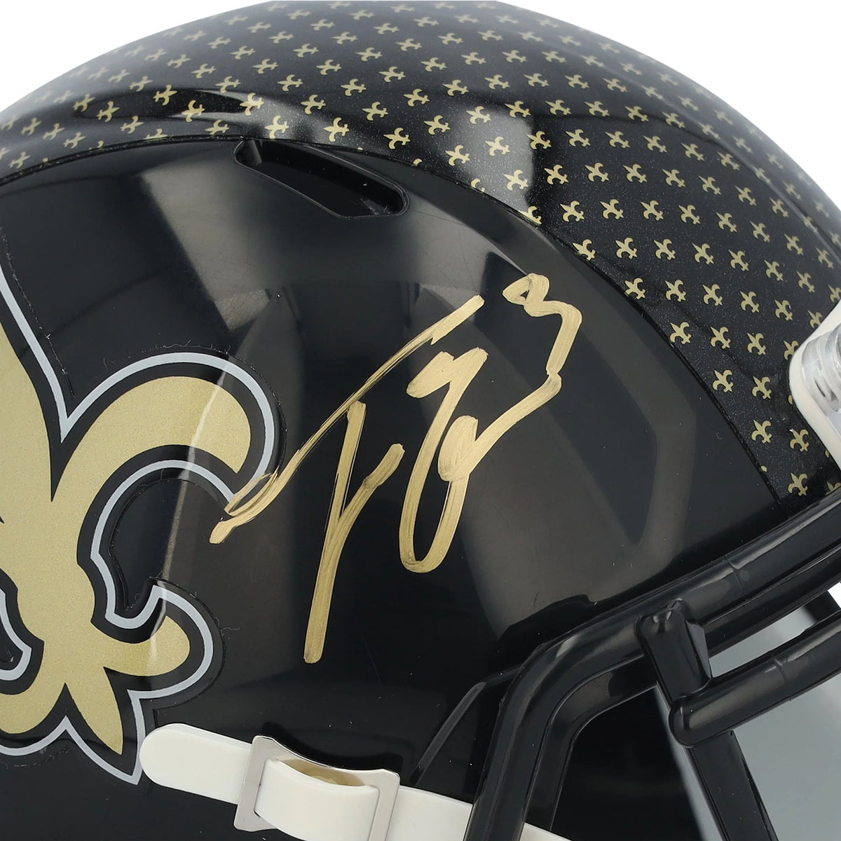 Travis Etienne Jr Signed Saints Mini Helmet | 2022 Alternate | WMHLTET0006