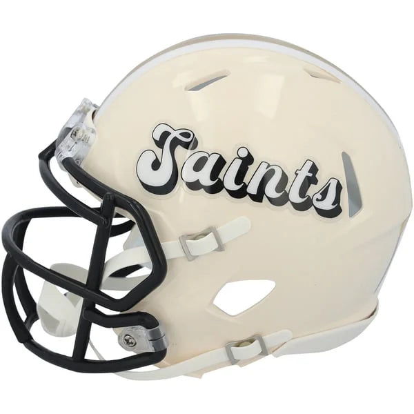 Travis Etienne Jr Signed Riddell Retro Speed Mini Helmet | New Orleans | WMHLTET0009