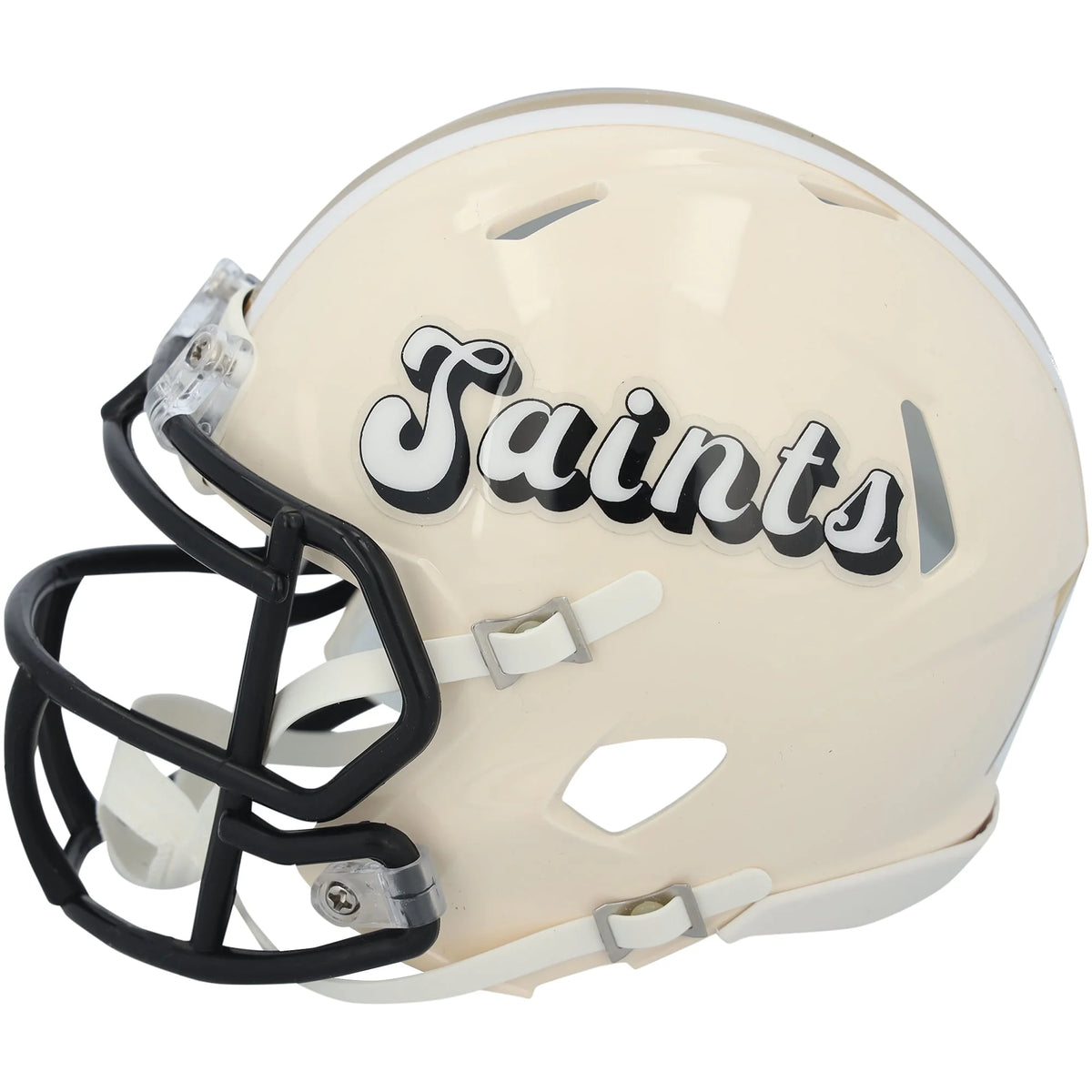 Travis Etienne Jr Signed Riddell Retro Speed Mini Helmet | New Orleans | WMHLTET0009