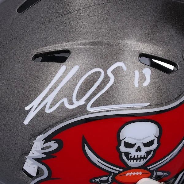 Mike Evans Signed Riddell Speed Mini Helmet | Tampa Bay Buccaneers