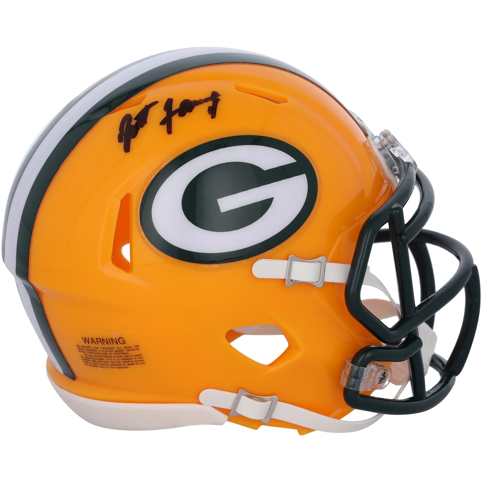 Brett Favre Signed Riddell Speed Mini Helmet | Green Bay Packers
