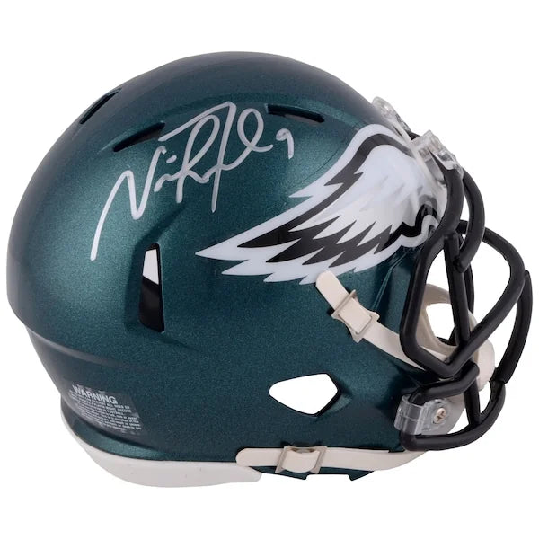 Nick Foles Signed Philadelphia Eagles Riddell Mini Helmet | Authenticated