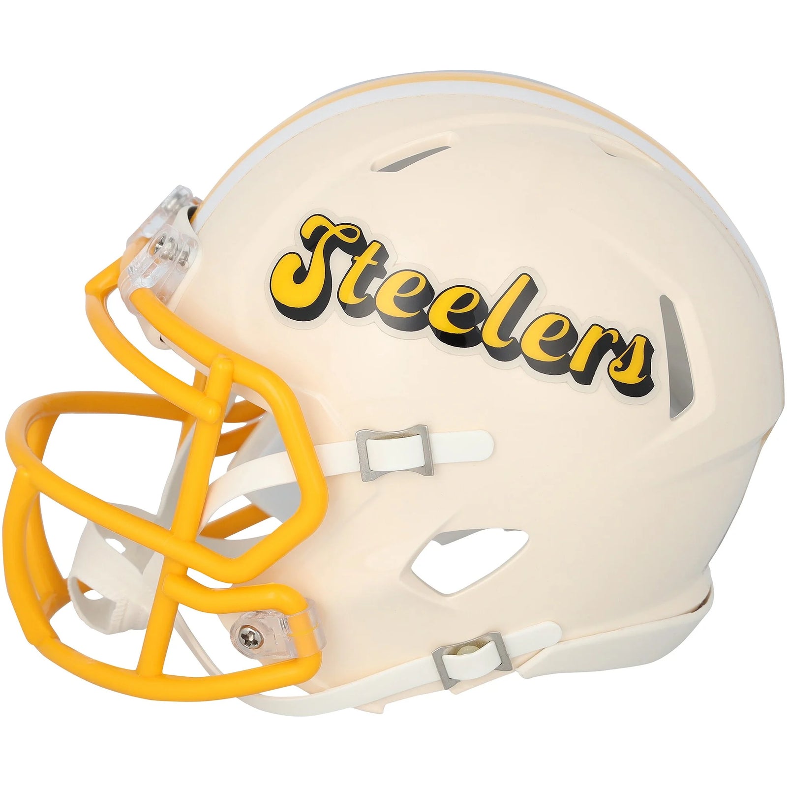 James Harrison Signed Riddell Retro Speed Mini Helmet | Pittsburgh Steelers