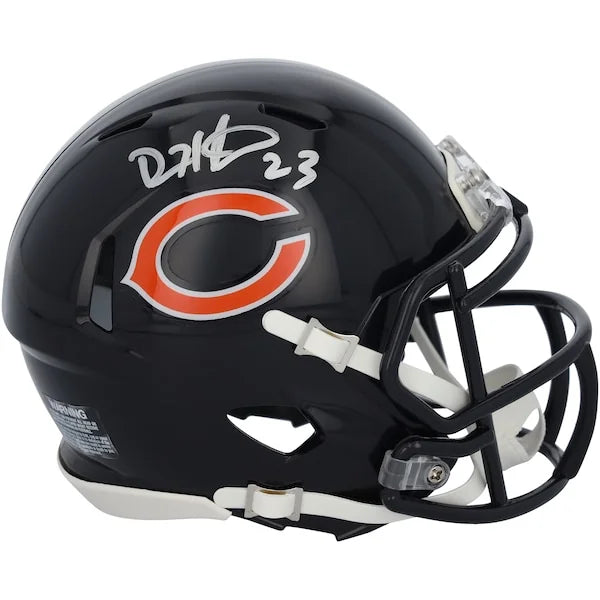 Devin Hester Signed Chicago Bears Riddell Speed Mini Helmet | Authenticated