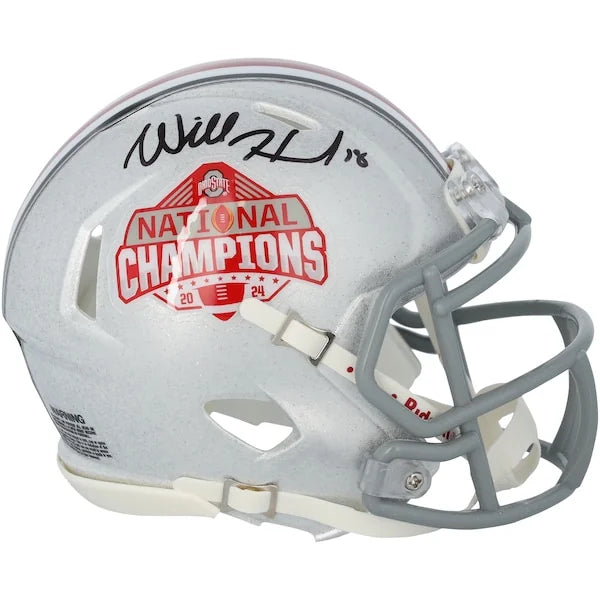 Will Howard Signed Ohio State Buckeyes Mini Helmet | 2024 CFP National Champions