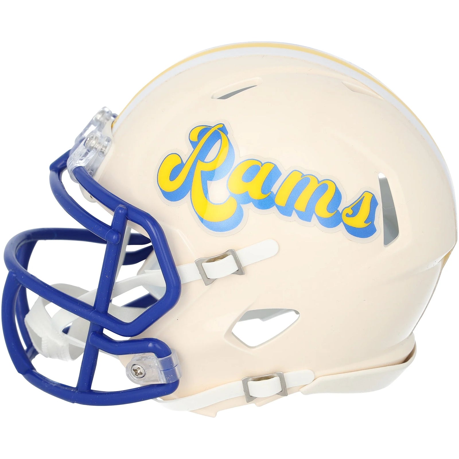 Torry Holt Signed Los Angeles Rams Riddell Mini Helmet | 2000-2016 Throwback