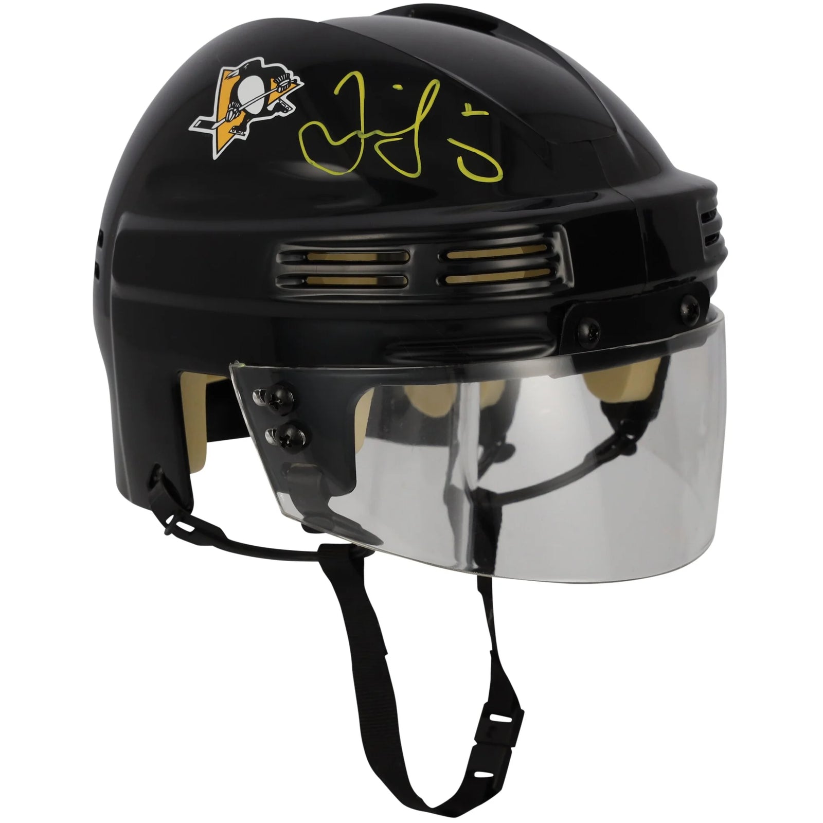 Jaromir Jagr Signed Pittsburgh Penguins Mini Helmet | Authenticated