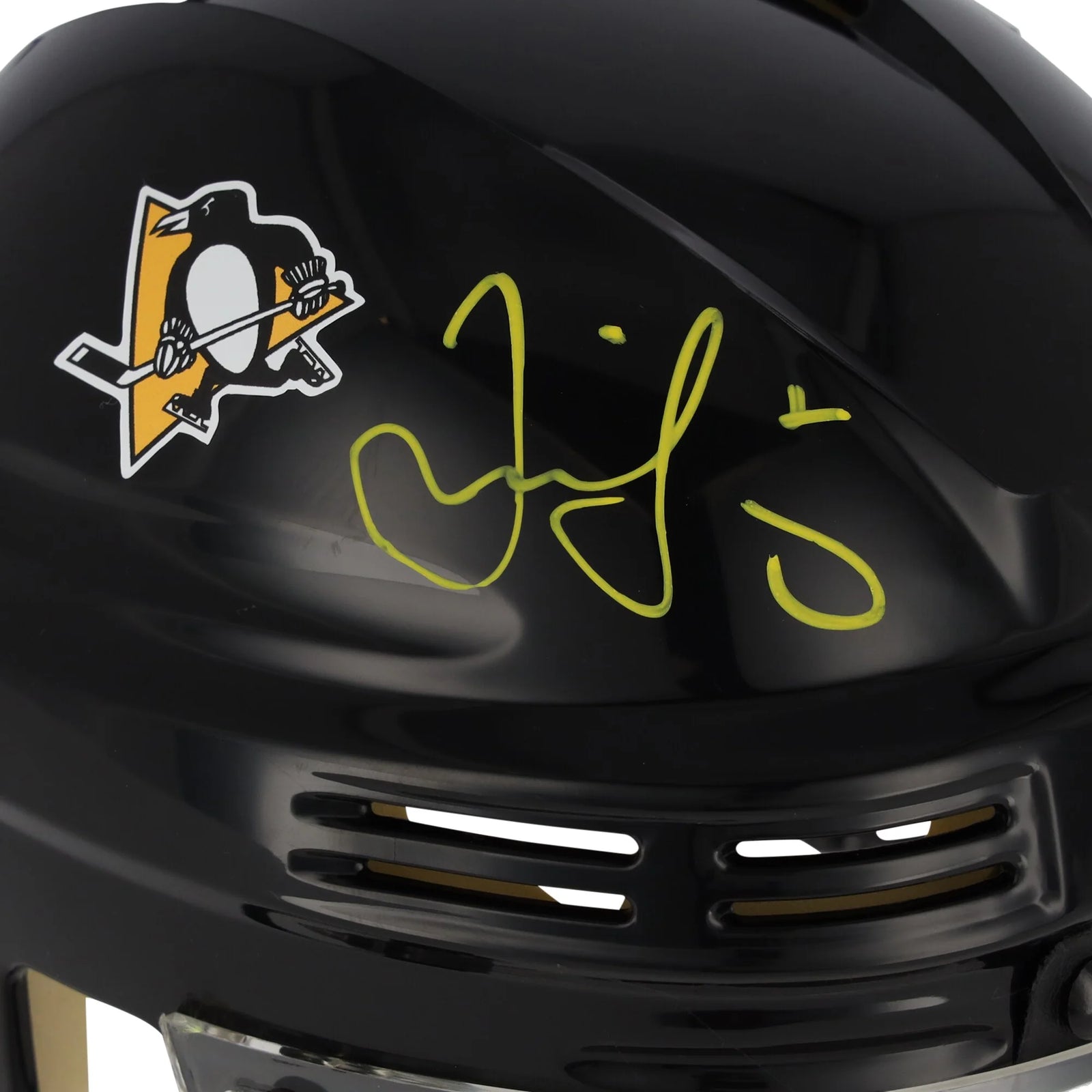 Jaromir Jagr Signed Pittsburgh Penguins Mini Helmet | Authenticated