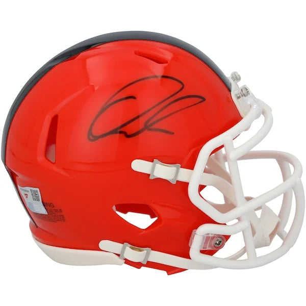 Quinshon Judkins Signed Cleveland Browns Mini Helmet | Authenticated