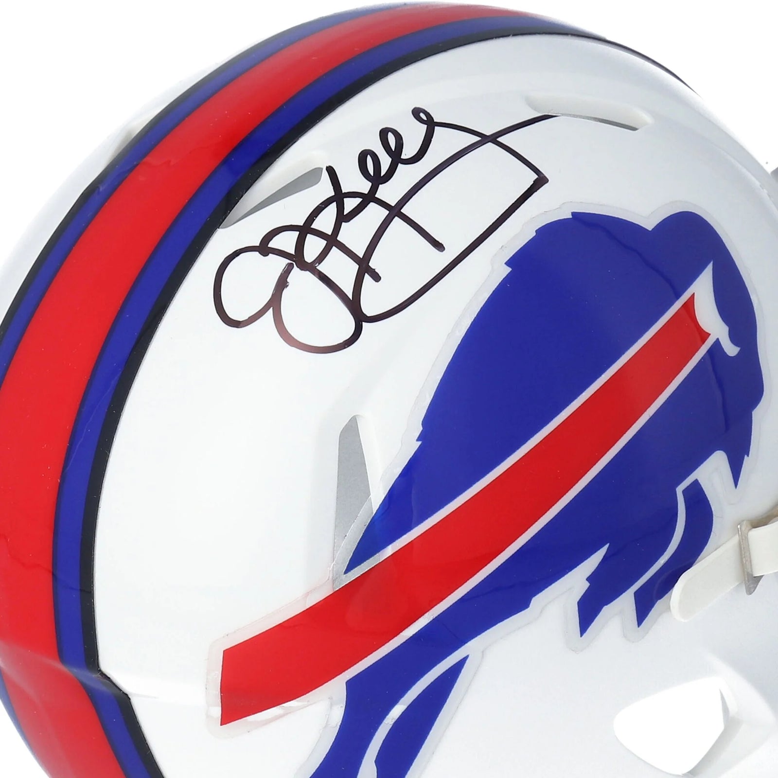 Jim Kelly Signed Buffalo Bills Riddell Speed Mini Helmet | Authenticated