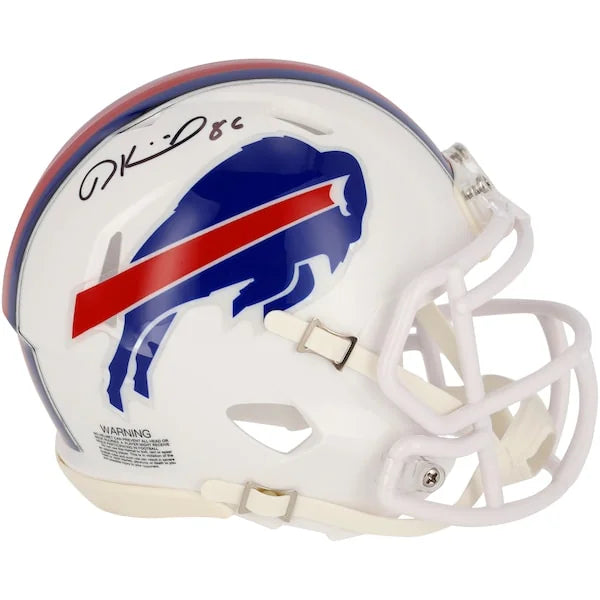 Dalton Kincaid Signed Riddell Speed Mini Helmet | Buffalo Bills
