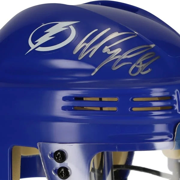 Nikita Kucherov Signed Tampa Bay Lightning Mini Helmet | Authenticated | WMHLTKU0023