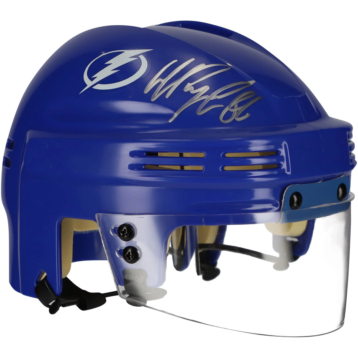 Nikita Kucherov Signed Tampa Bay Lightning Mini Helmet | Authenticated | WMHLTKU0023