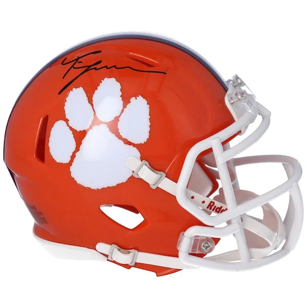 Trevor Lawrence Signed Clemson Tigers Mini Helmet | Authenticated