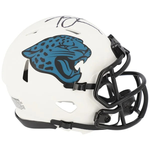 Trevor Lawrence Signed Riddell Lunar Eclipse Mini Helmet | Jaguars