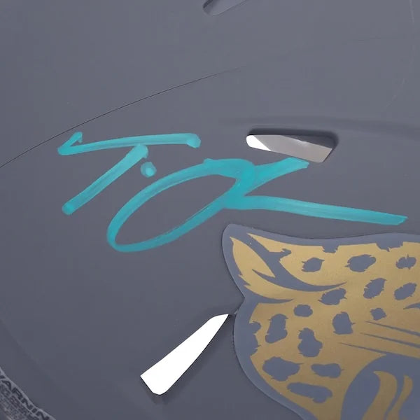 Trevor Lawrence Signed Jaguars Mini Helmet | Riddell Slate Speed