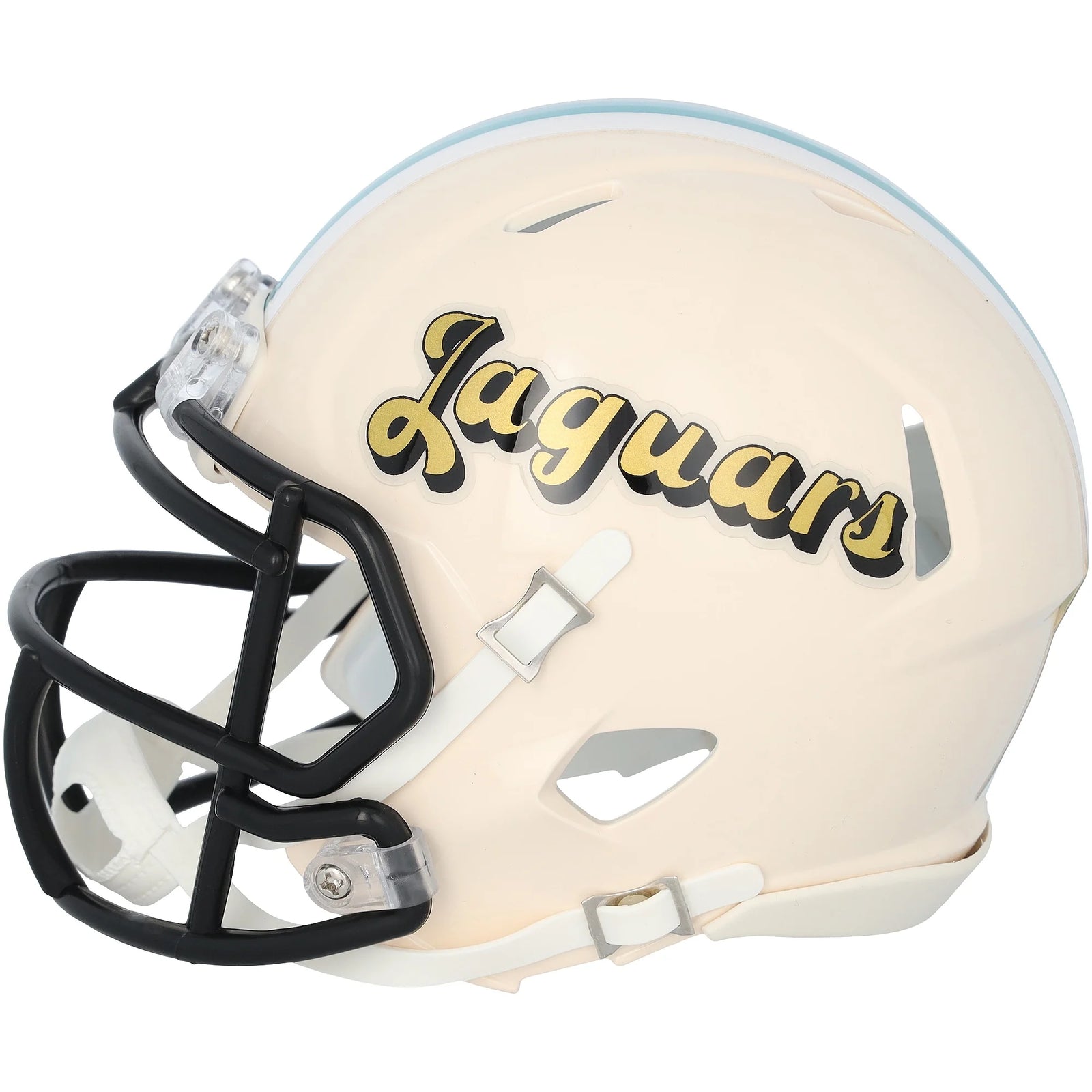 Trevor Lawrence Jacksonville Jaguars Autographed Fanatics Authentic Riddell Retro Speed Mini Helmet - F