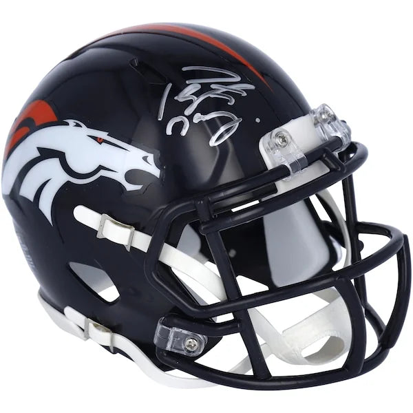 Peyton Manning Signed Riddell Speed Mini Helmet | Denver Broncos