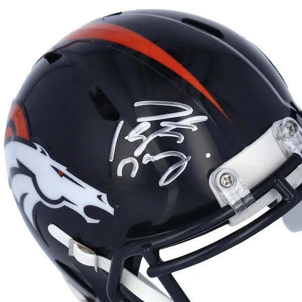 Peyton Manning Signed Riddell Speed Mini Helmet | Denver Broncos