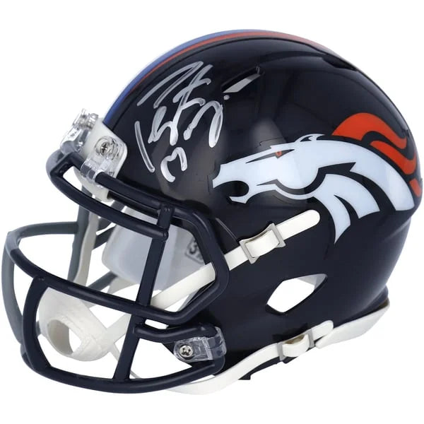 Peyton Manning Signed Colts & Broncos Half & Half Mini Helmet | WMHLTMA0409