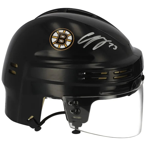 Charlie McAvoy Signed Boston Bruins Mini Helmet | Authenticated