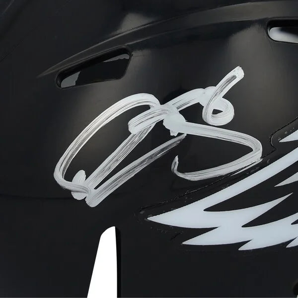 Donovan McNabb Signed Philadelphia Eagles Riddell Mini Helmet | Black Alternate
