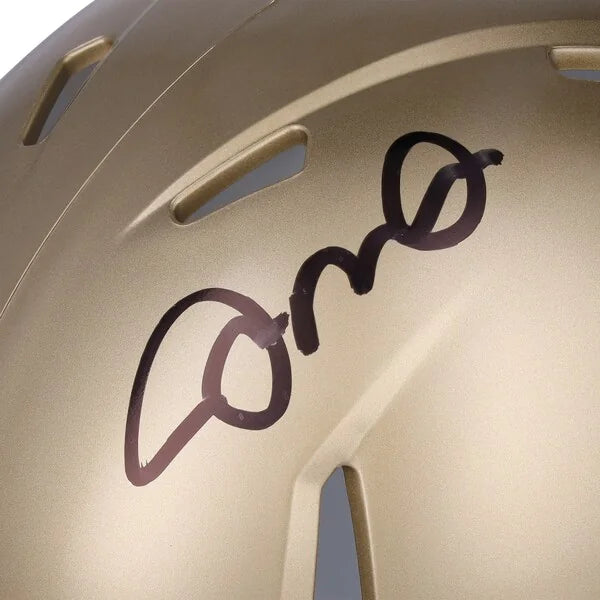 Joe Montana Notre Dame Fighting Irish Fanatics Authentic Autographed Riddell Speed Mini Helmet - F2