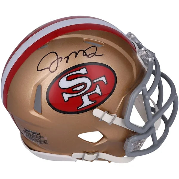 Joe Montana Signed 49ers Riddell Speed Mini Helmet | Authenticated